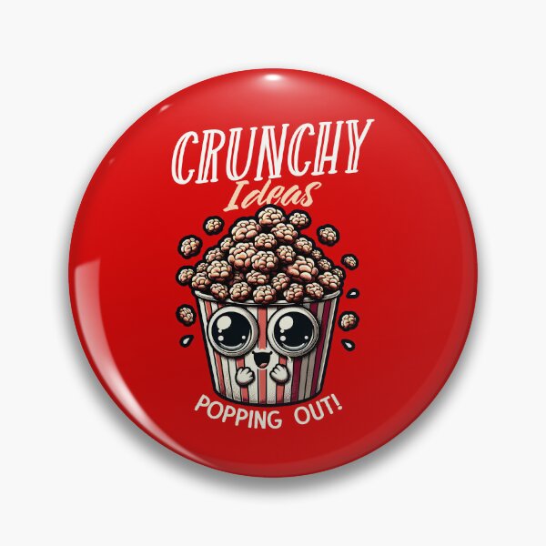 Item preview, Crunchy Ideas Popcorn Brain designed and sold by nameonshirt.