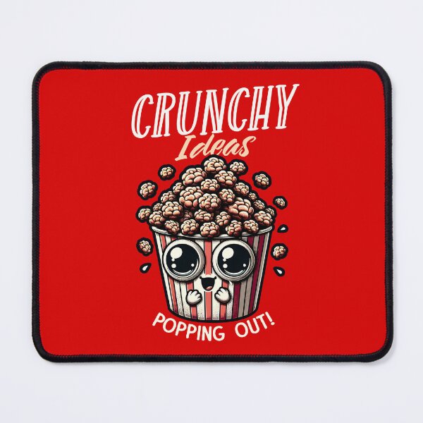 Item preview, Crunchy Ideas Popcorn Brain designed and sold by nameonshirt.
