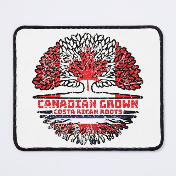 Item preview, Costa Rican Costa Rica Canadian Canada Tree Roots Flag designed and sold by FlagX.