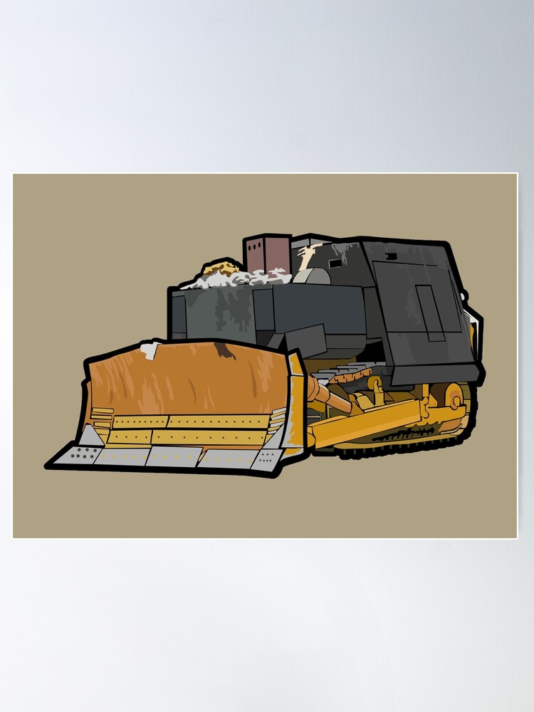 版画 Hol Kuhn Killdozer Daddy Longhead Poster Hol Kuhn Killdozer Daddy Longhead Poster