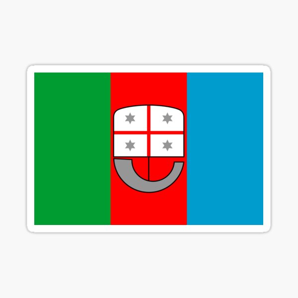 Item preview, Liguria Flag  designed and sold by sarajodesigns.