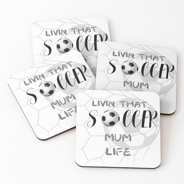 Item preview, LIVIN THAT SOCCER MUM LIFE designed and sold by Cool-nd-Stylish.