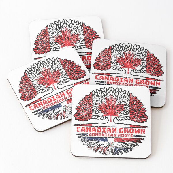 Item preview, Dominican Republic Canadian Canada Tree Roots Flag designed and sold by FlagX.