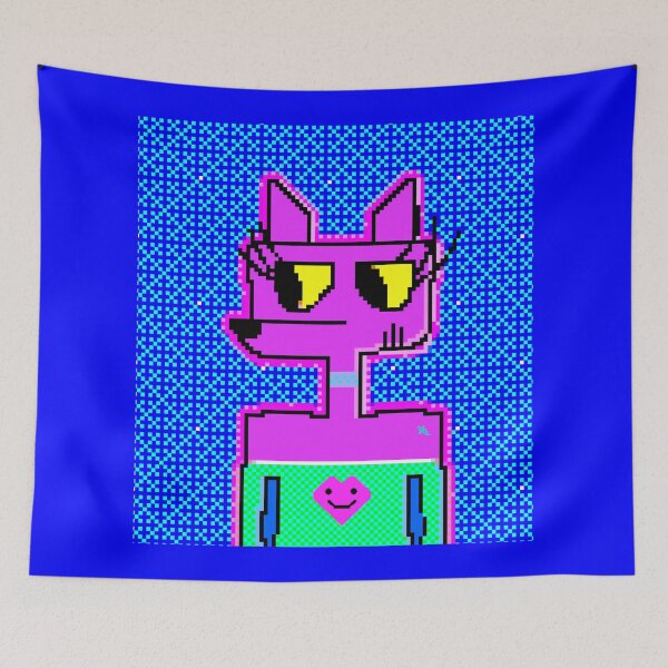 Item preview, Pixel Pink Dog designed and sold by chowlet.