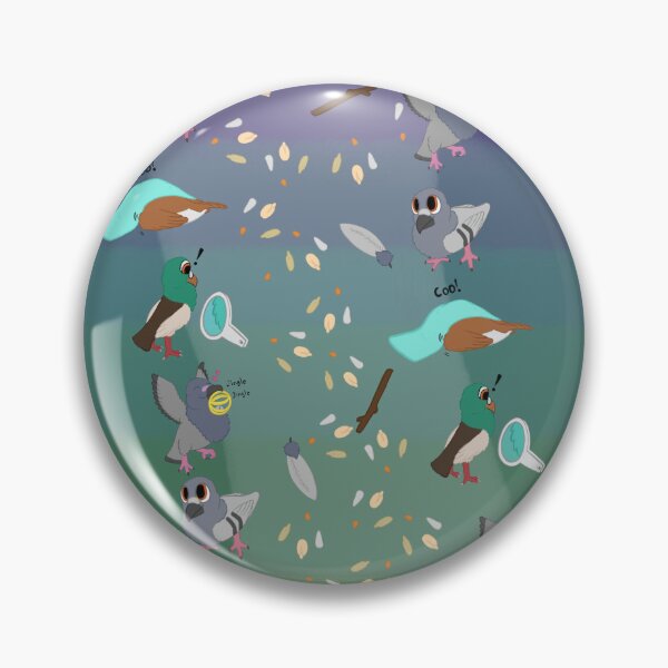 Item preview, Playful Pets - Pigeons designed and sold by WolfBunnyWorks.