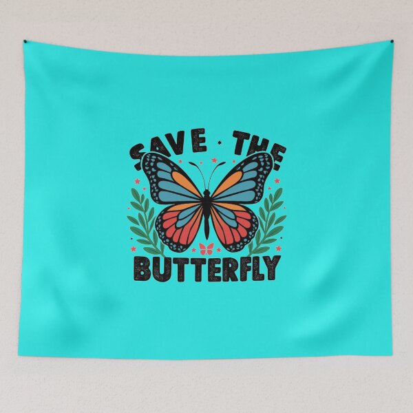 Item preview, Save the butterfly designed and sold by nimmitrends.