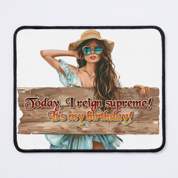 Item preview, Woman's birthday inscription on a T-shirt designed and sold by barmaz.