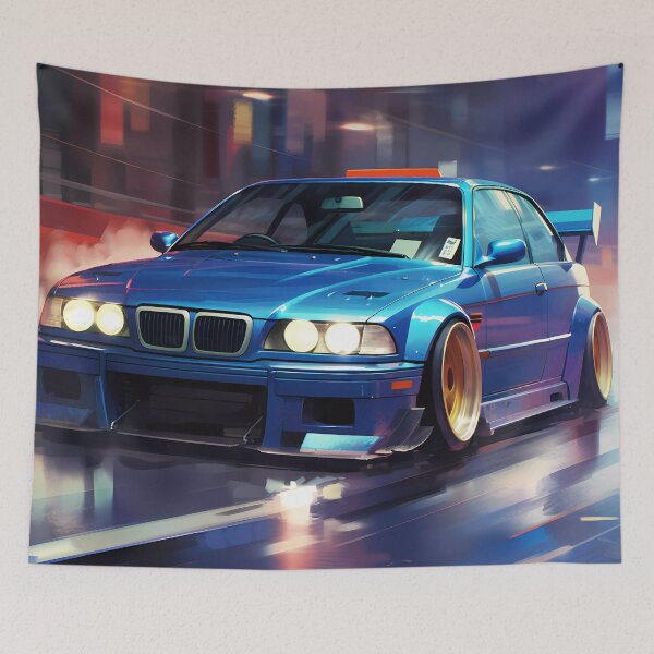 Item preview, Blue Car E Thirty Six designed and sold by gmerkys.