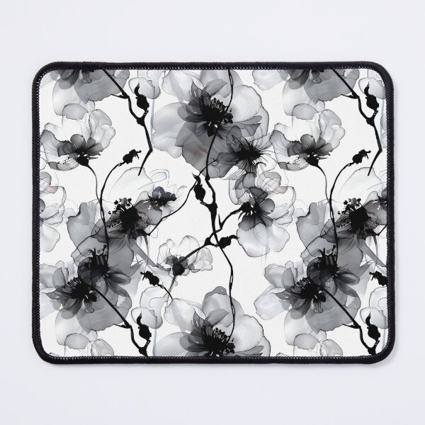 Item preview, Luxury Black and White Floral designed and sold by Magnuna.