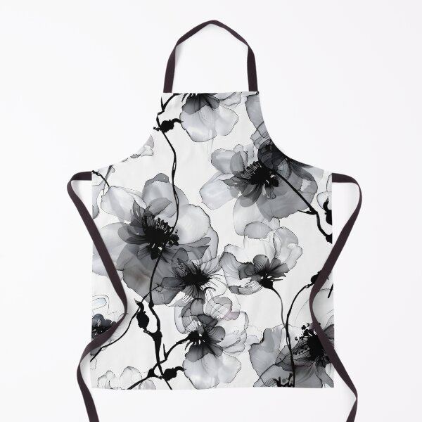 Item preview, Luxury Black and White Floral designed and sold by Magnuna.