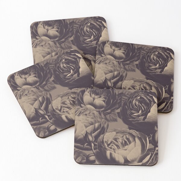 Item preview, Garden Roses in Dramatic Sepia designed and sold by studio2940.