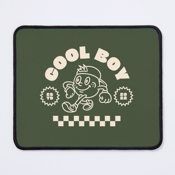 Item preview, Cool Boy | Cute Character Illustration | Green Background designed and sold by RM-Journey.