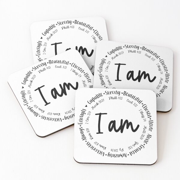 Item preview, I AM designed and sold by WideIsTheGate.