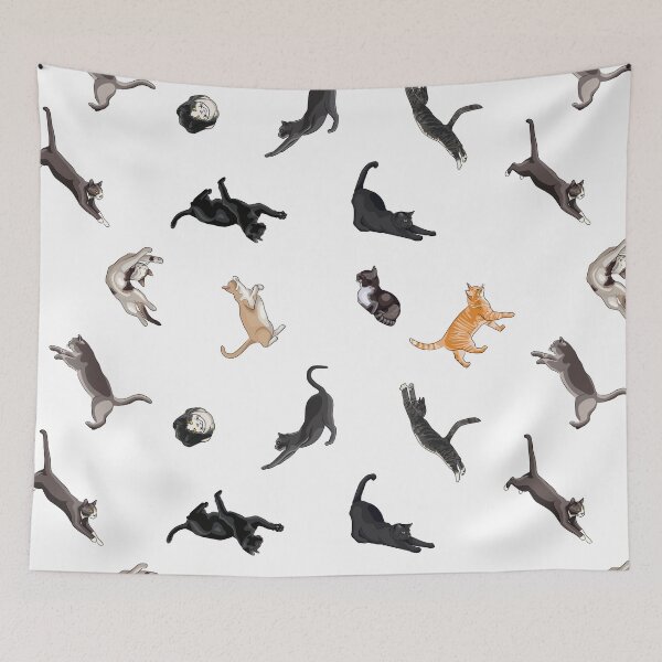 Item preview, Collection of Cat Poses designed and sold by Moon Dog Art.