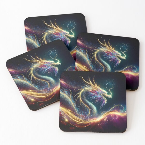 Item preview, Illuminated Essence - Bohemian Dragon's Luminous Trail designed and sold by leyfinder.