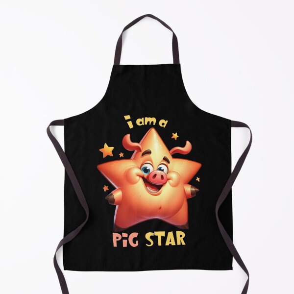 Item preview, Pig Star Funny Cartoon designed and sold by André Botes.