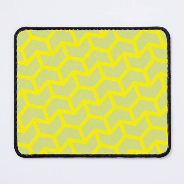 Item preview, Green Chevron Alternating Arrows Yellow Outlined Seamless Design designed and sold by Alchemy-A-La-G.