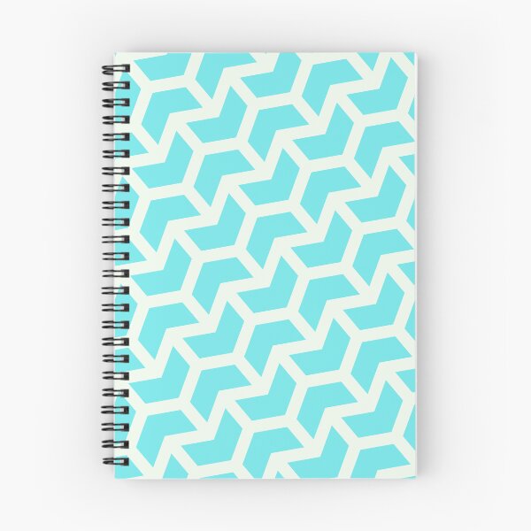 Item preview, Teal Chevron Alternating Arrows White Outlined BiColor Tiles designed and sold by Alchemy-A-La-G.