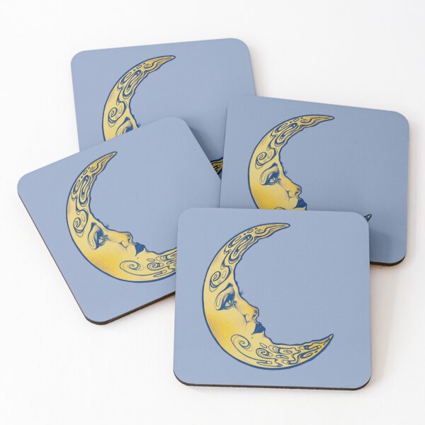 Item preview, Whimsigoth Celestial Moon Crescent designed and sold by 13DustBunnies.