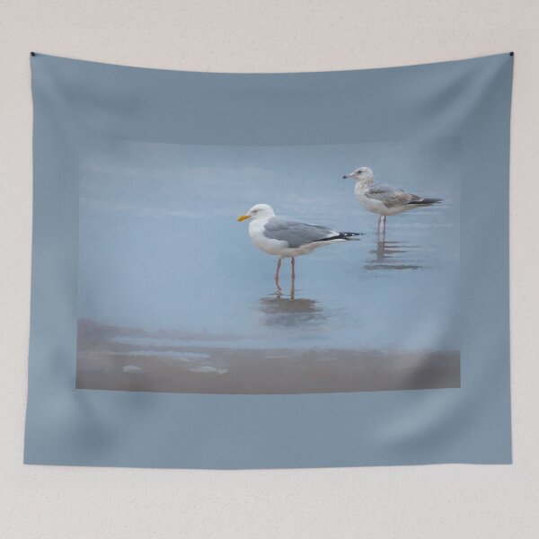 Item preview, Seagulls At Boca Chica Beach designed and sold by Debra Martz.