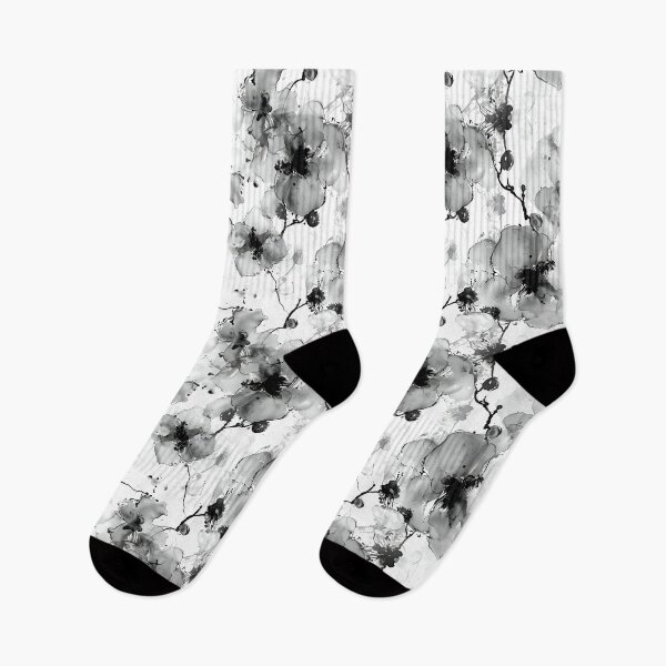 Item preview, Luxury Black and White Floral designed and sold by Magnuna.