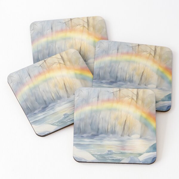 Item preview,  Small Rainbow Dancing on Ice designed and sold by CalmnessbyChoice.