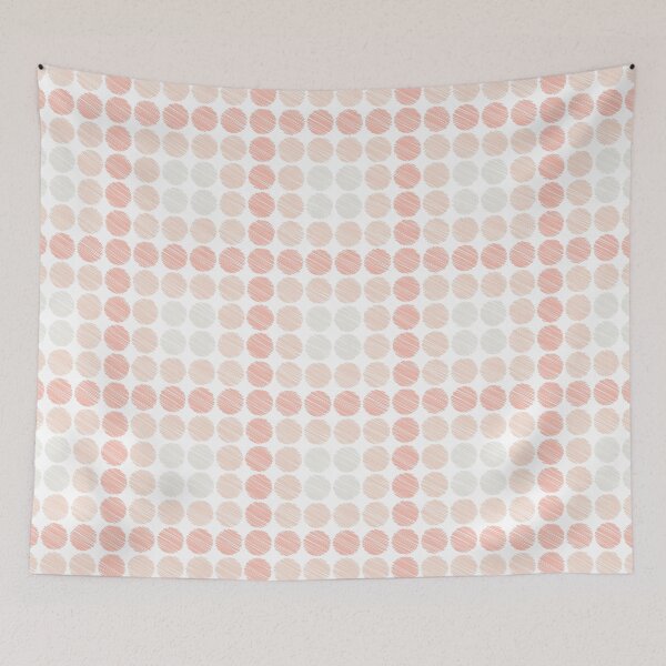 Item preview, Scribbled Polka Dots pattern  designed and sold by kallyfactory.
