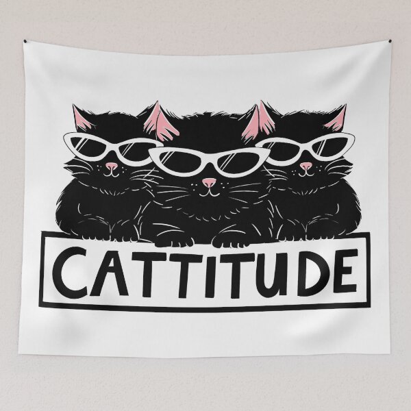 Item preview, Cats with Cattitude designed and sold by SpiritedArtwork.
