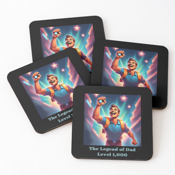 Item preview, Retro Gamer Dad Victory The Legend of Dad designed and sold by VanessaMF.