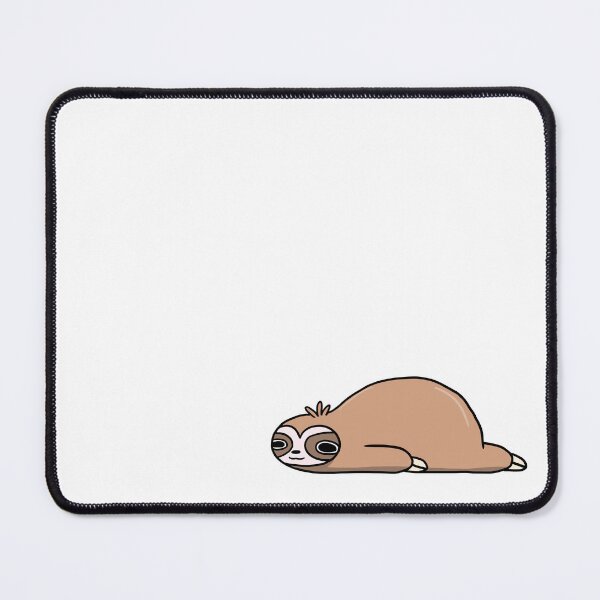 Item preview, Lazy Sloth Sticker designed and sold by ClydeCustomsCo.