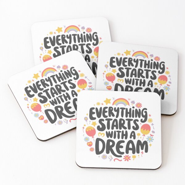 Item preview, everything starts with a dream  designed and sold by bukajart.