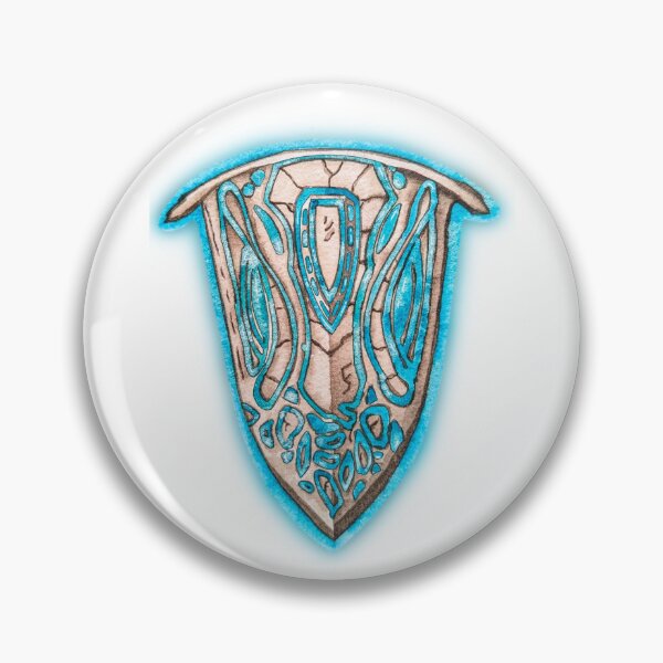 Item preview, Watercolor Aegis Shield Relic designed and sold by Vsiegel93.