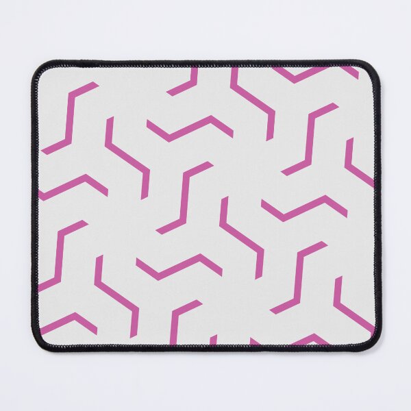 Item preview, Scattered Marks & Characters On Pink Grey BiColor Tiles designed and sold by Alchemy-A-La-G.