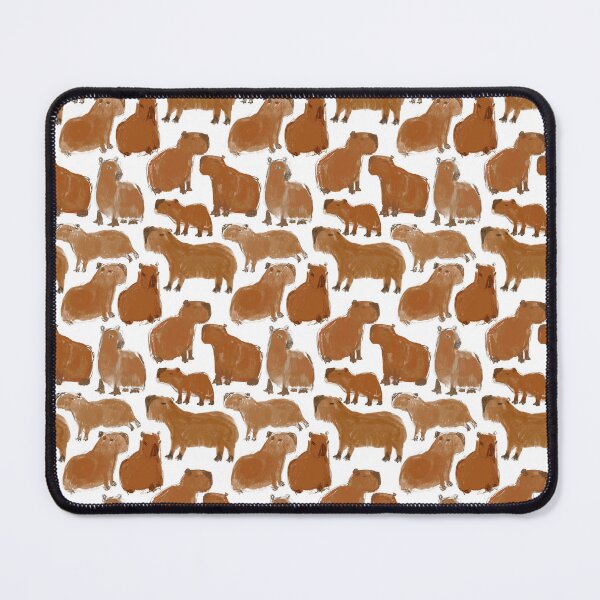 Item preview, capybara pattern designed and sold by guilhernunes.