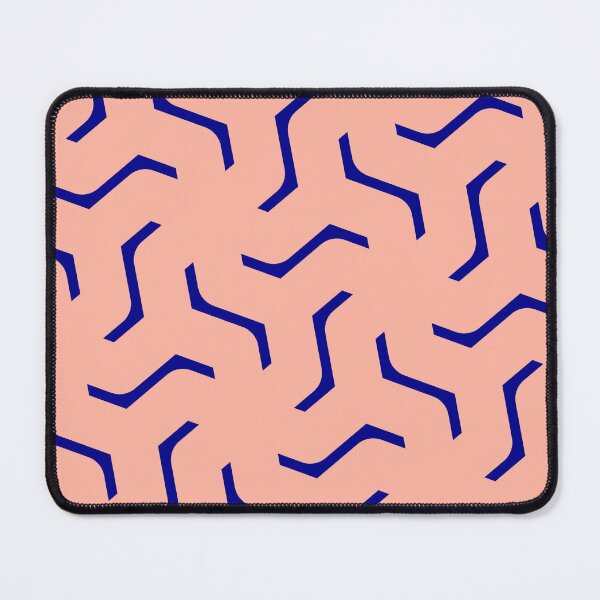 Item preview, Scattered Marks & Characters On Blue Pink BiColor Tiles designed and sold by Alchemy-A-La-G.
