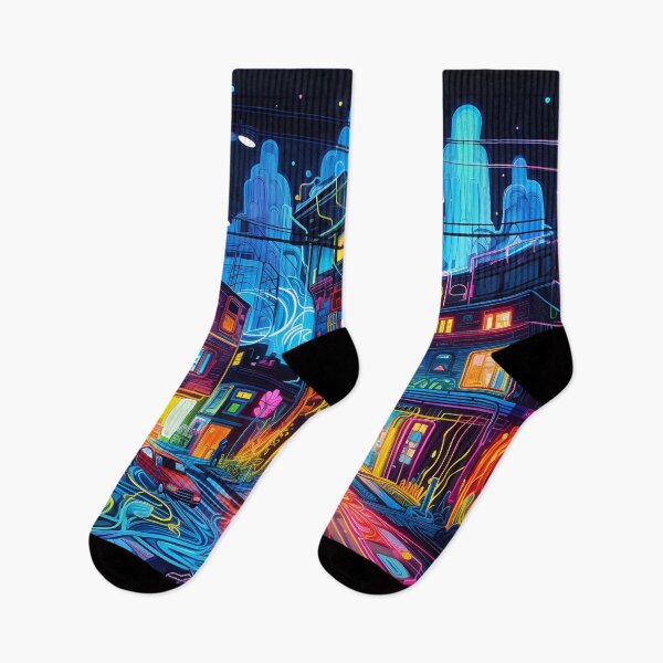 Item preview, neon city designed and sold by Ricardo Rodríguez Pérez.