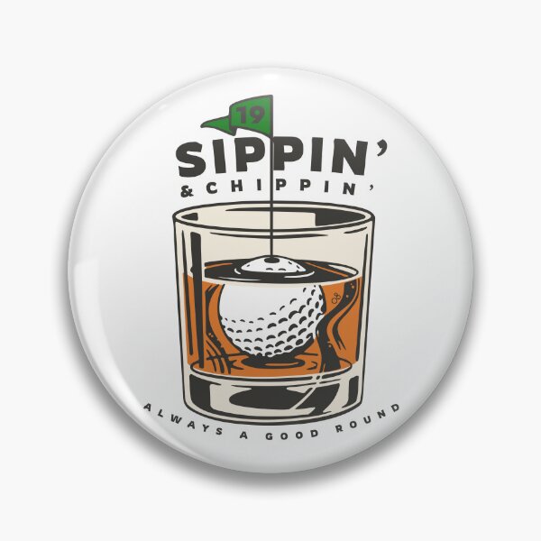 Item preview, Sippin' & Chippin' Golf Tee designed and sold by MizMartini.