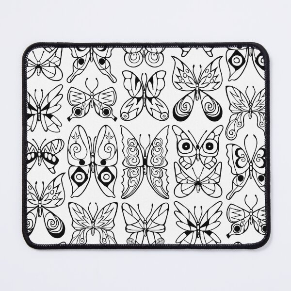 Item preview, Retro Inspired Butterfly Outline designed and sold by Carleah Unique.