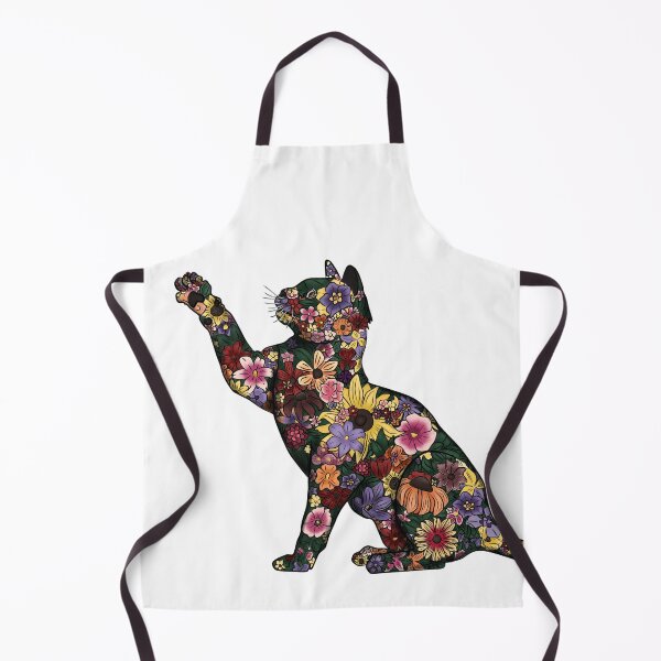 Item preview, Floral Cat designed and sold by Moon Dog Art.