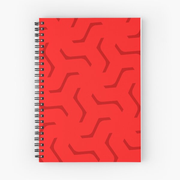 Item preview, Scattered Marks & Sequenced Characters Bright Red BiColor Tiles designed and sold by Alchemy-A-La-G.