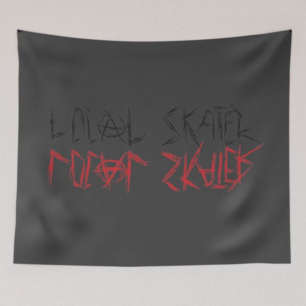 Artikelvorschau, Lokale Skater-Anarchie und verkratztes Logo im Alternativ- und Punk-Stil entworfen und verkauft von KiZzPunkNSkate.