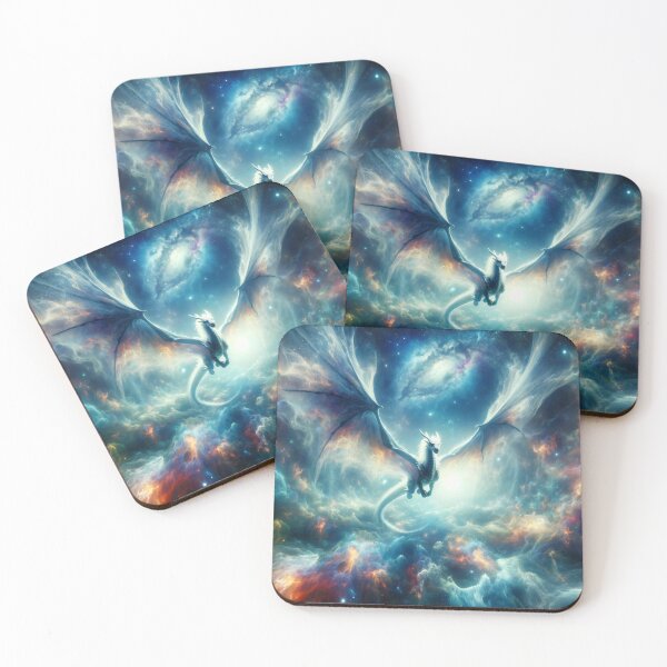 Item preview, Galactic Guardian - Celestial Bohemian Dragon Soars designed and sold by leyfinder.