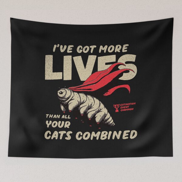 Item preview, I've Got More Lives Than All Your Cats! designed and sold by LazyLoungeCo.