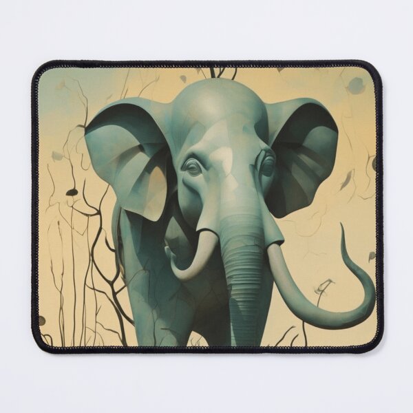 Item preview, Surrealist Elephant Painting #2 designed and sold by JojiKebamura.