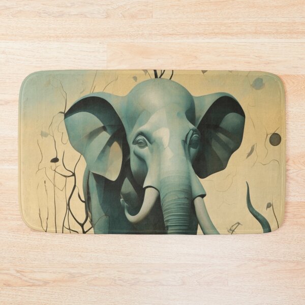 Item preview, Surrealist Elephant Painting #2 designed and sold by JojiKebamura.