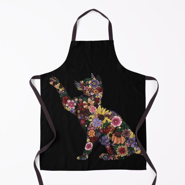 Item preview, Floral Cat designed and sold by Moon Dog Art.