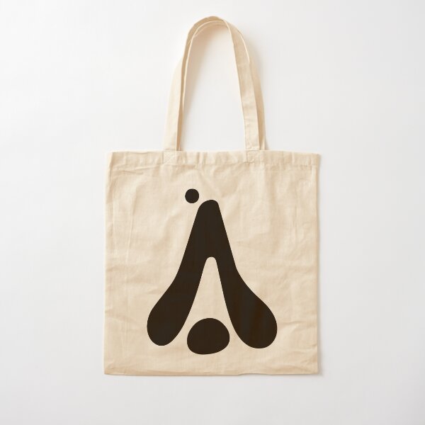 CALLIGRAPHY LETTER A Cotton Tote Bag
