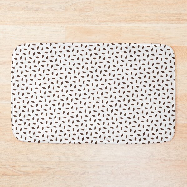 Item preview, Scattered Brown & White Gemstone Pebble Stones BiColor Tiles designed and sold by Alchemy-A-La-G.