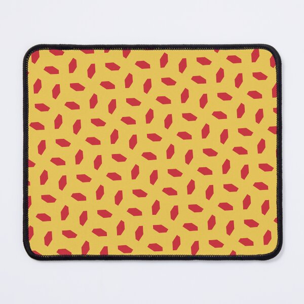 Item preview, Scattered Red & Orange Gemstone Pebble Stones BiColor Tiles designed and sold by Alchemy-A-La-G.
