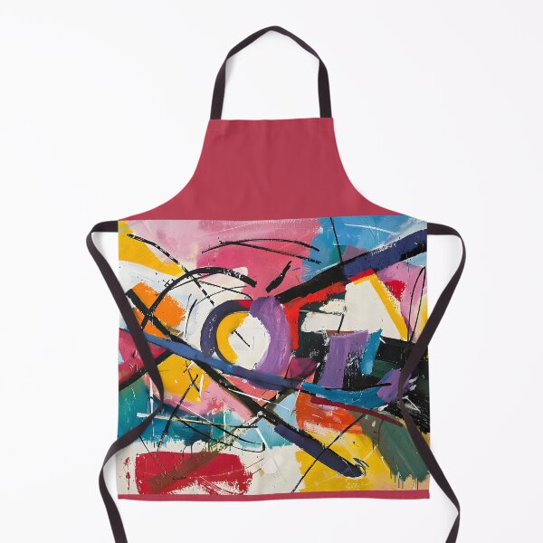 Item preview, Dynamic Expression- Vivid Colors and Bold Strokes in Abstract Motion AI Generated designed and sold by OlfactoART Studio.